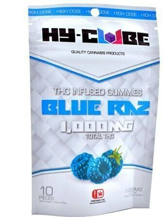 Blue Razz Gummies | Gummies | 10pk | 100mg/ea