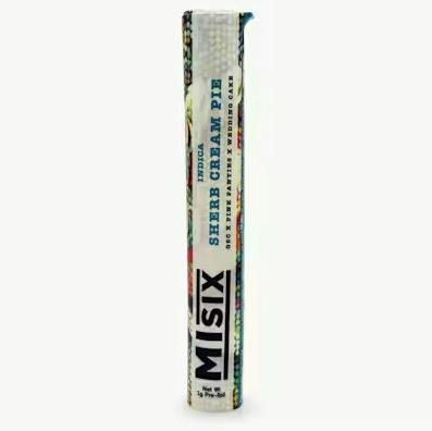 Sherb Cream Pie | Joints | 1g at Skymint Coldwater Cannabis Retailer
