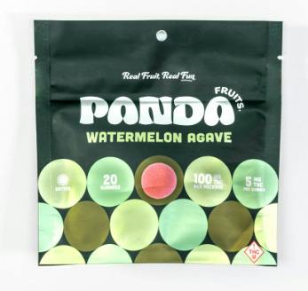 Panda: Gummies | Watermelon Agave | 100mg | | Gummies | 20pk | 4.63mg/ea