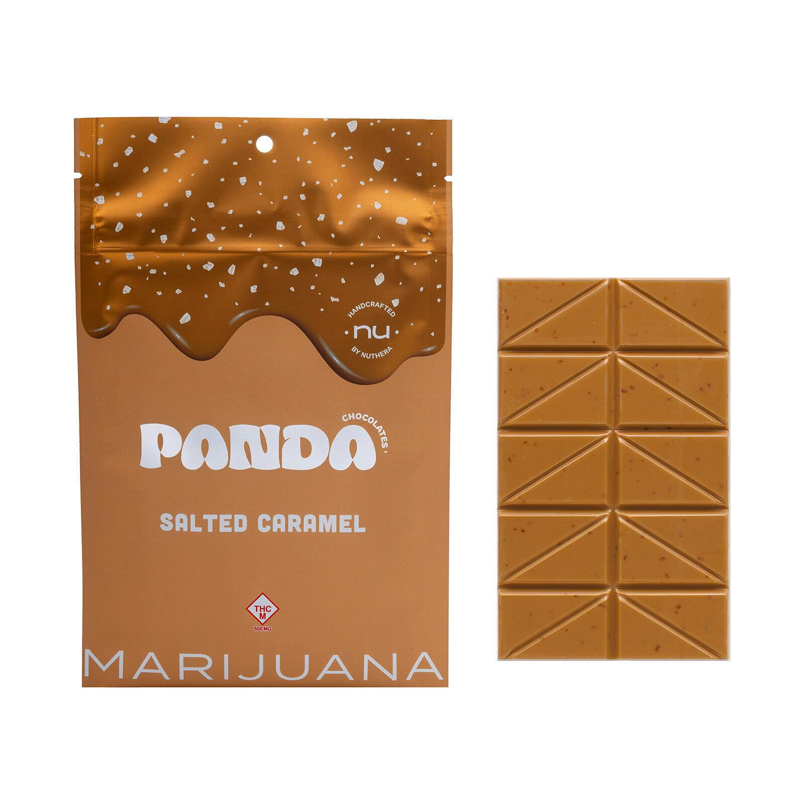 Salted Caramel High-Dose Chocolate | Chocolates | 10pk | 50mg/ea