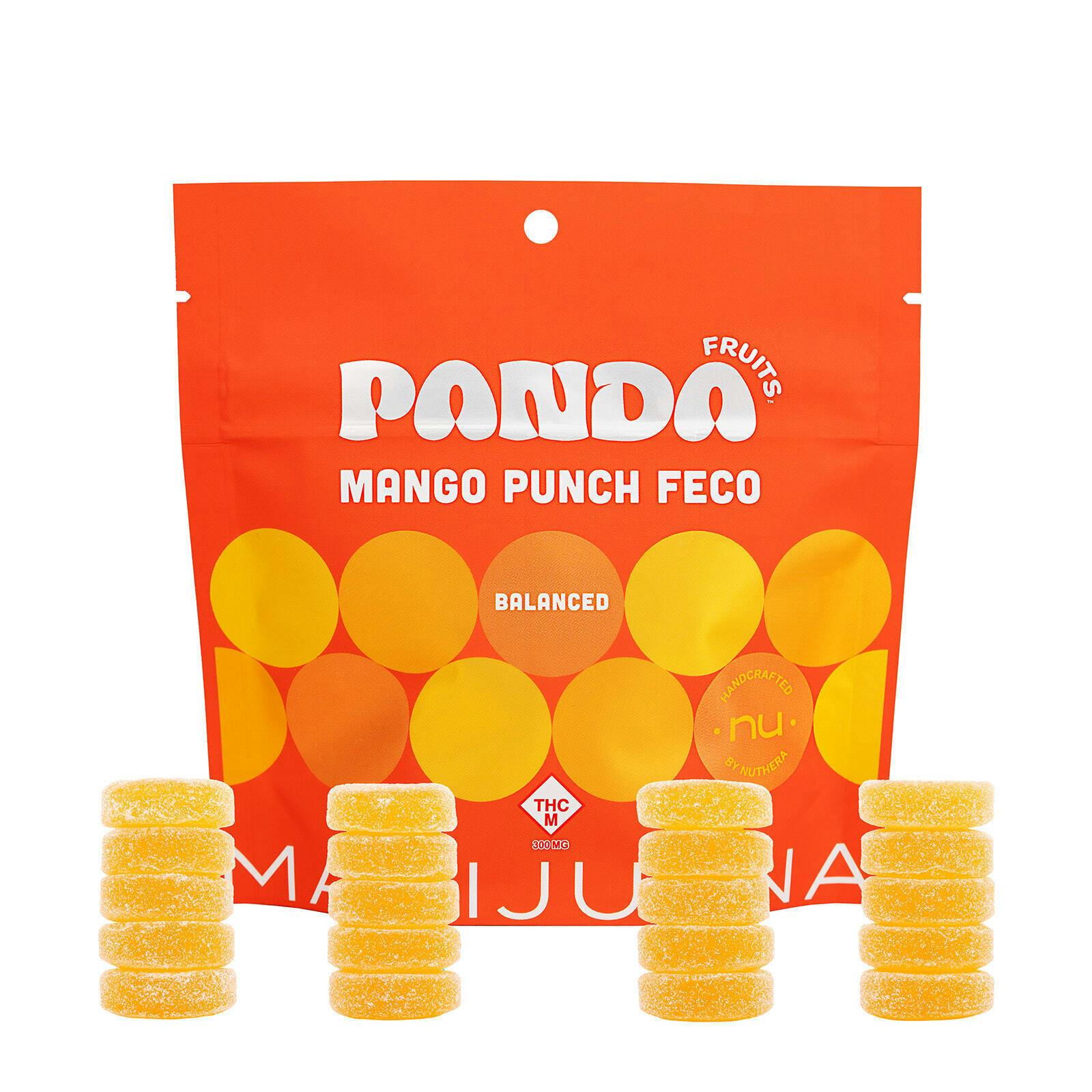 Panda: FECO Gummies | Mango Punch | 100mg | | Gummies | 20pk | 5mg/ea