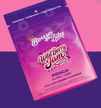 Wild Berry Jam 1:1 THC+CBN Gummies | Gummies | 4pk | 50mg/ea