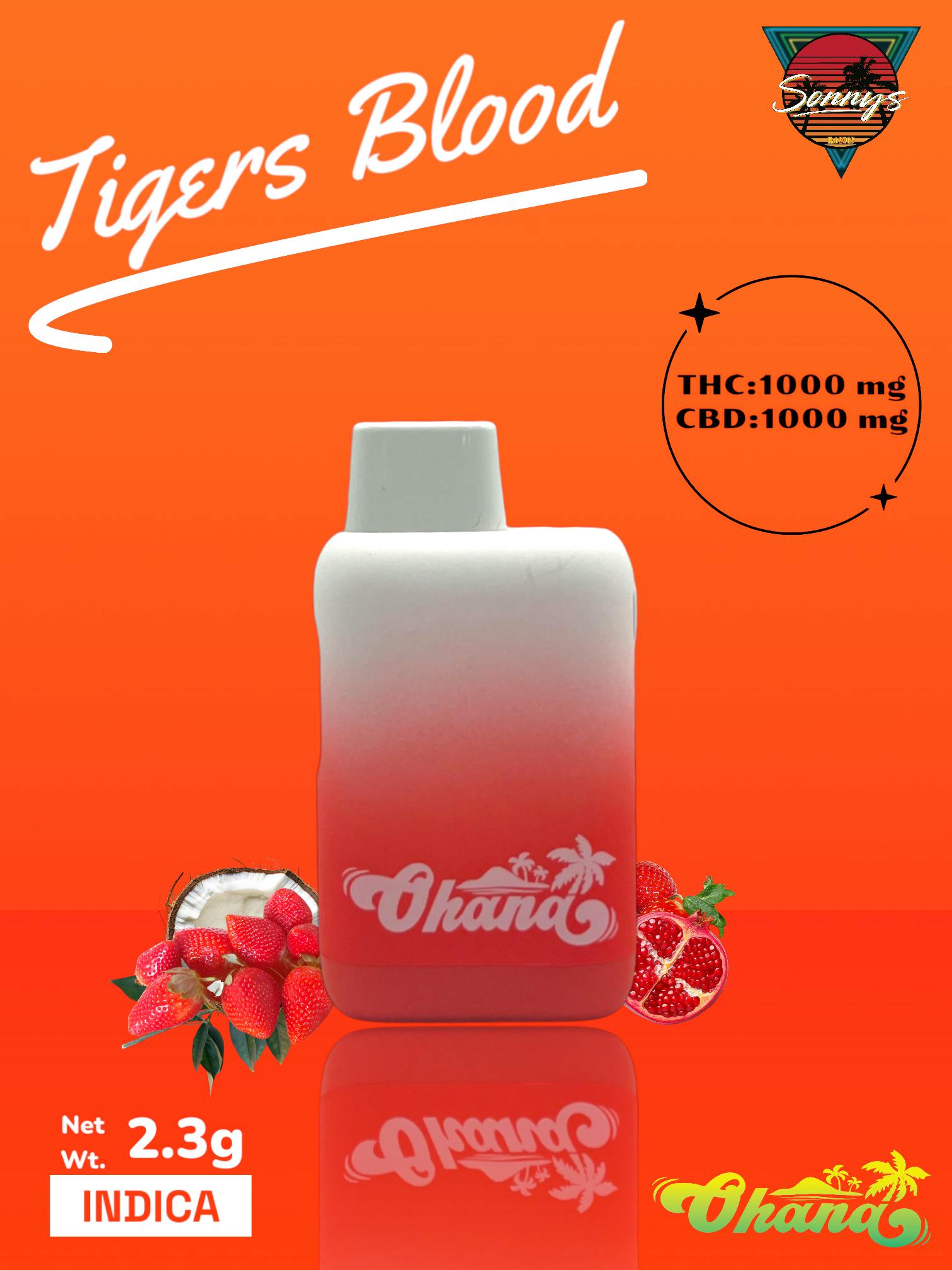 Tigers Blood | Disposable | 2.3g
