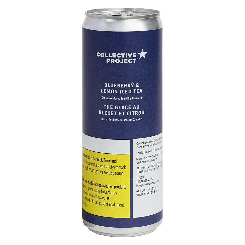 Blueberry Lemon Iced Tea | Non-carbonated | 10mg | 355ml