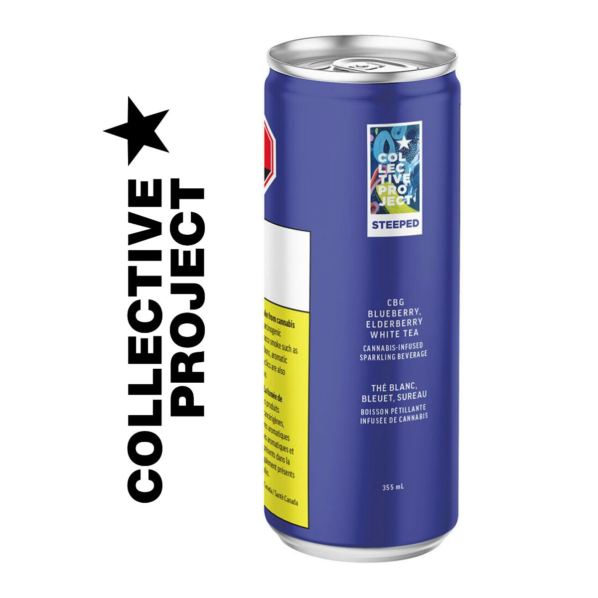 Blueberry Elderberry White Tea | Carbonated | 10mg | 355ml