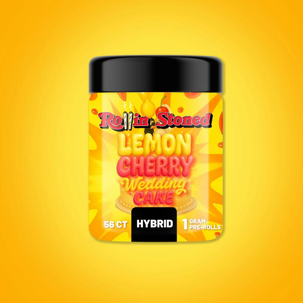 Lemon Cherry Wedding Cake | Joints | 1g | 56pk