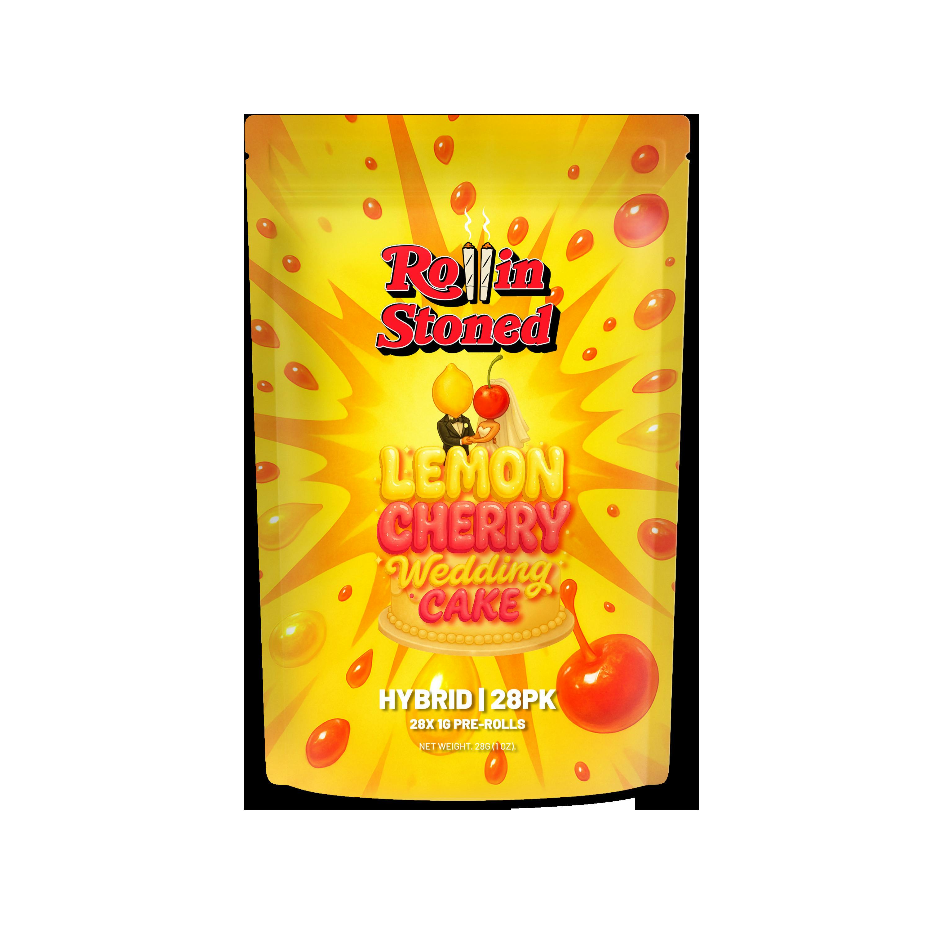 lemon cherry wedding cake | Joints | 1g | 28pk