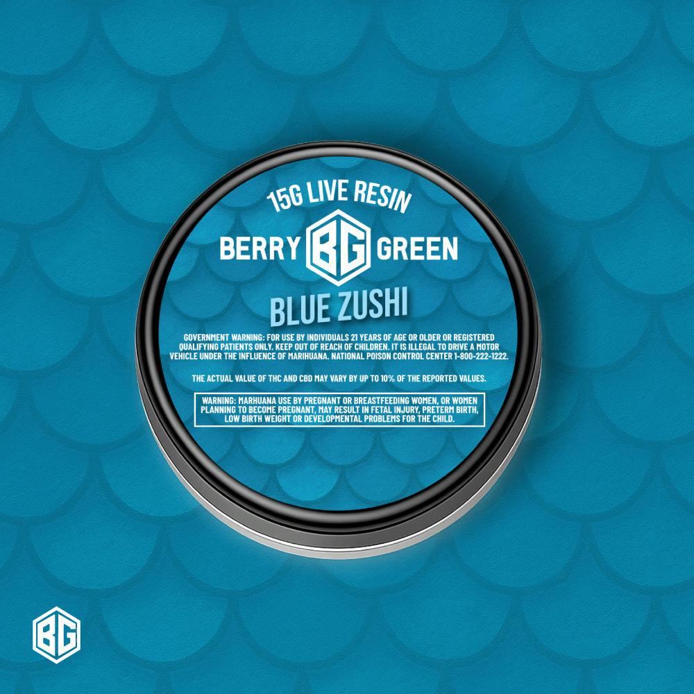 Blue Zushi | Solvent | 15g