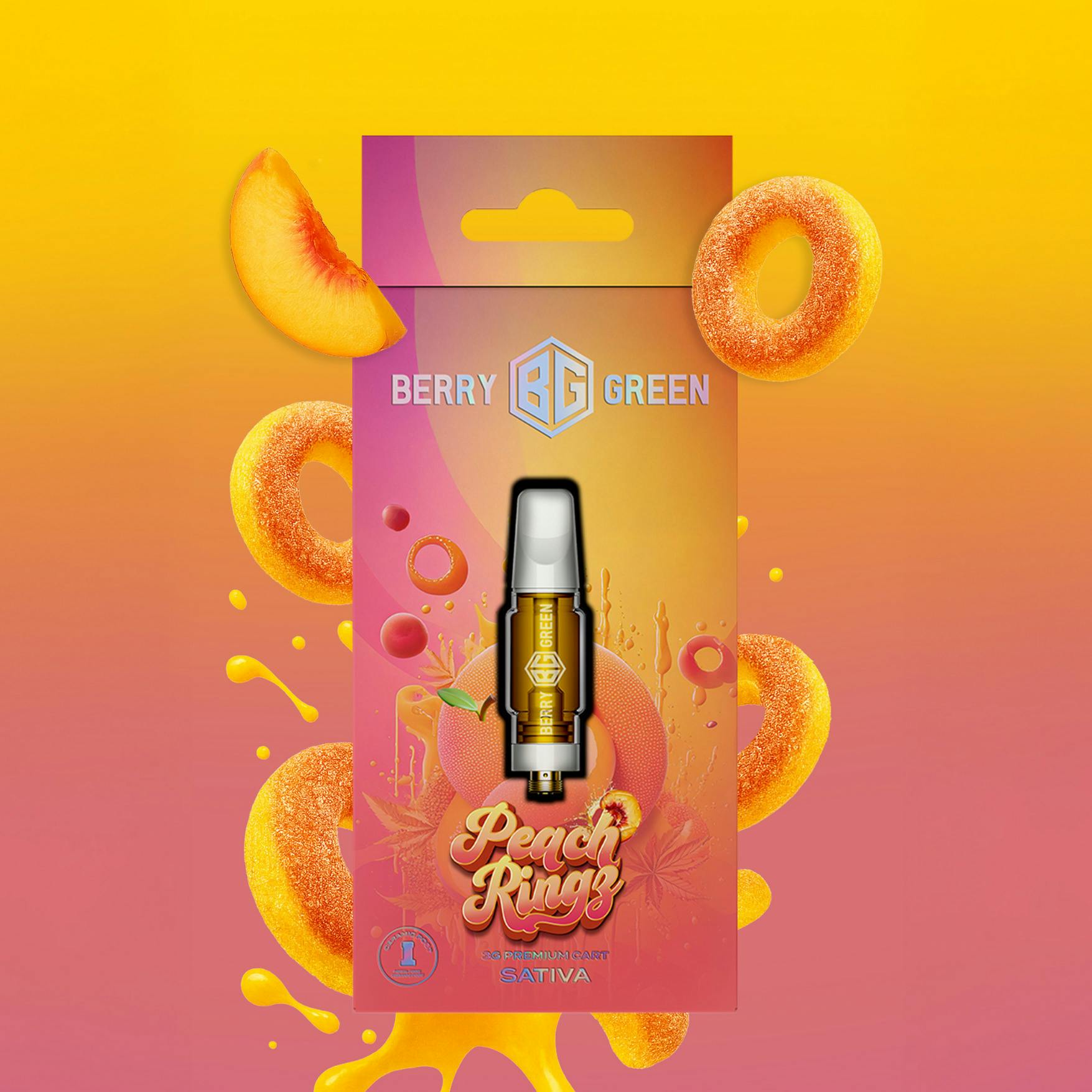 Peach Ringz | Cartridge | 3g