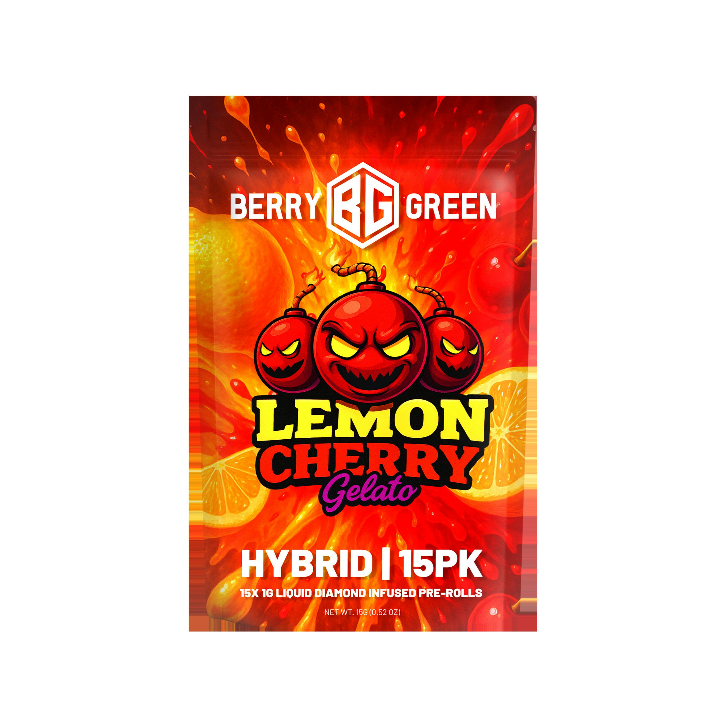 Lemon Cherry Gelato | Infused Joints | 1g | 15pk