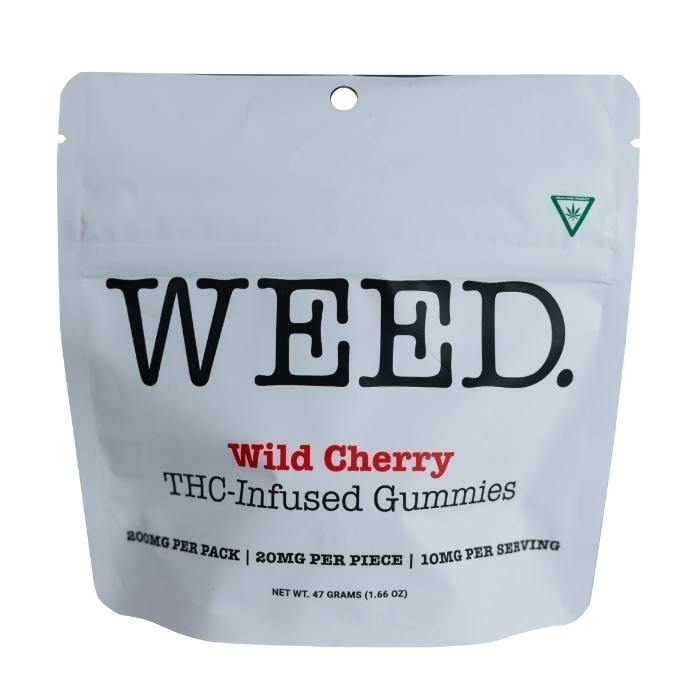 Weed. - Gummies - 200mg - Wild Cherry | Gummies | 10pk | 20mg/ea at Cloud Cannabis Cedar Springs Dispensary