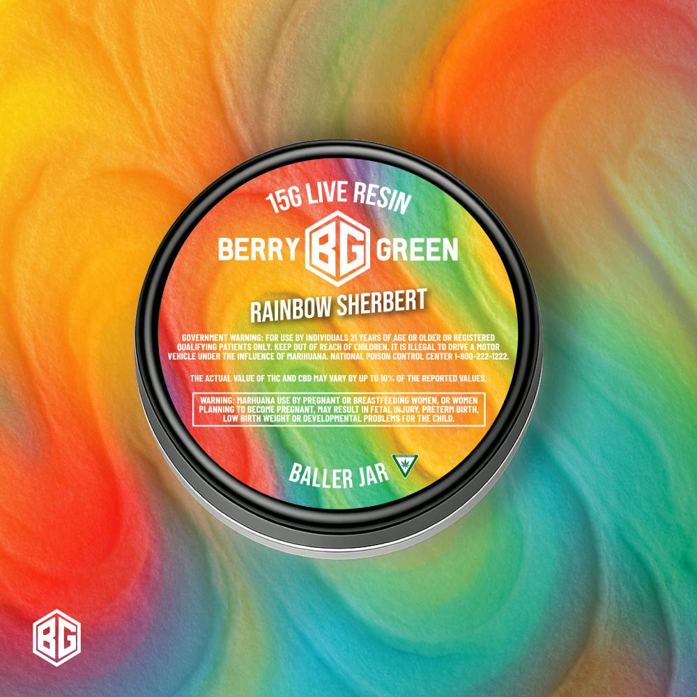 Rainbow Sherbert | Solvent | Sauce | 15g