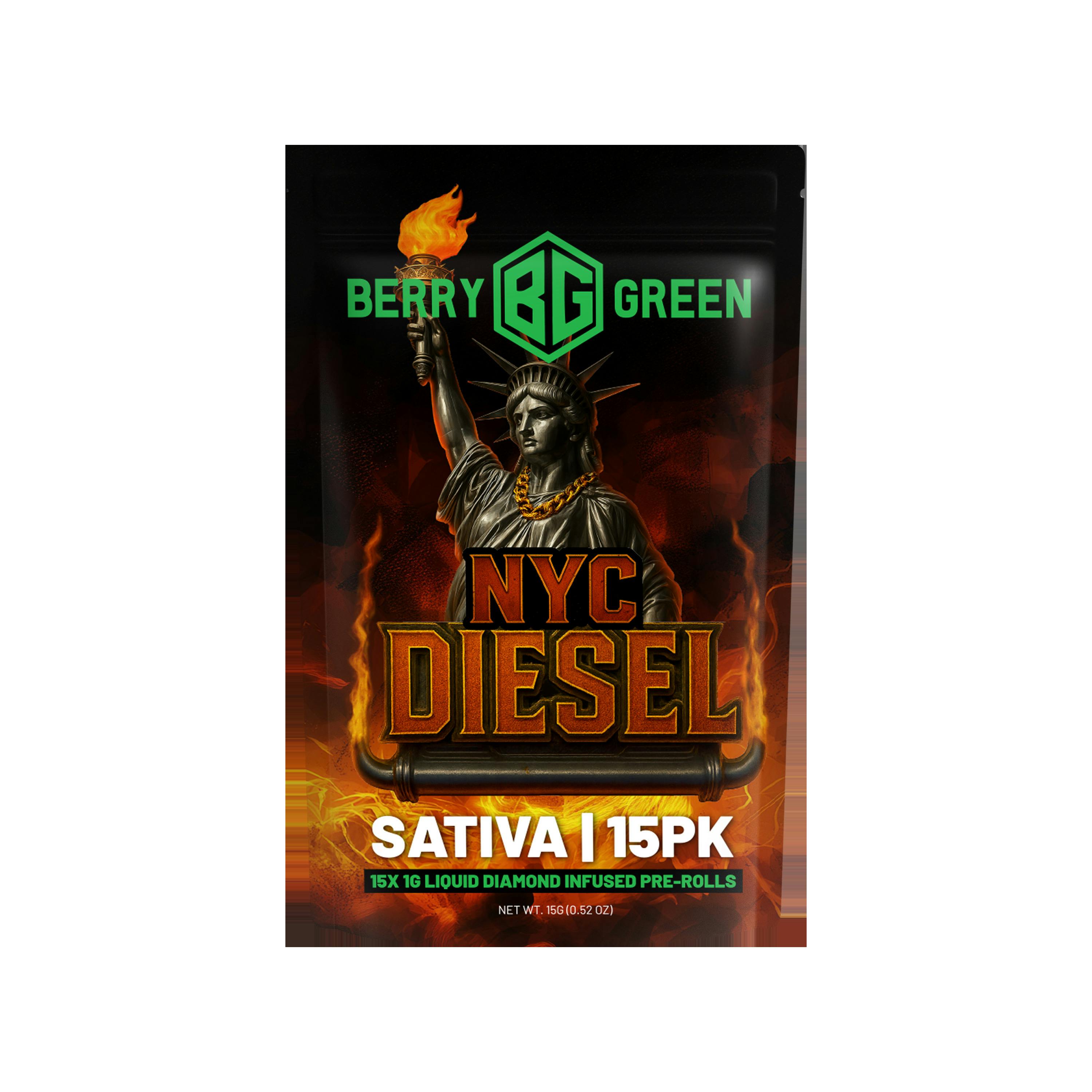 NYC Diesel | Infused Joints | 1g | 15pk