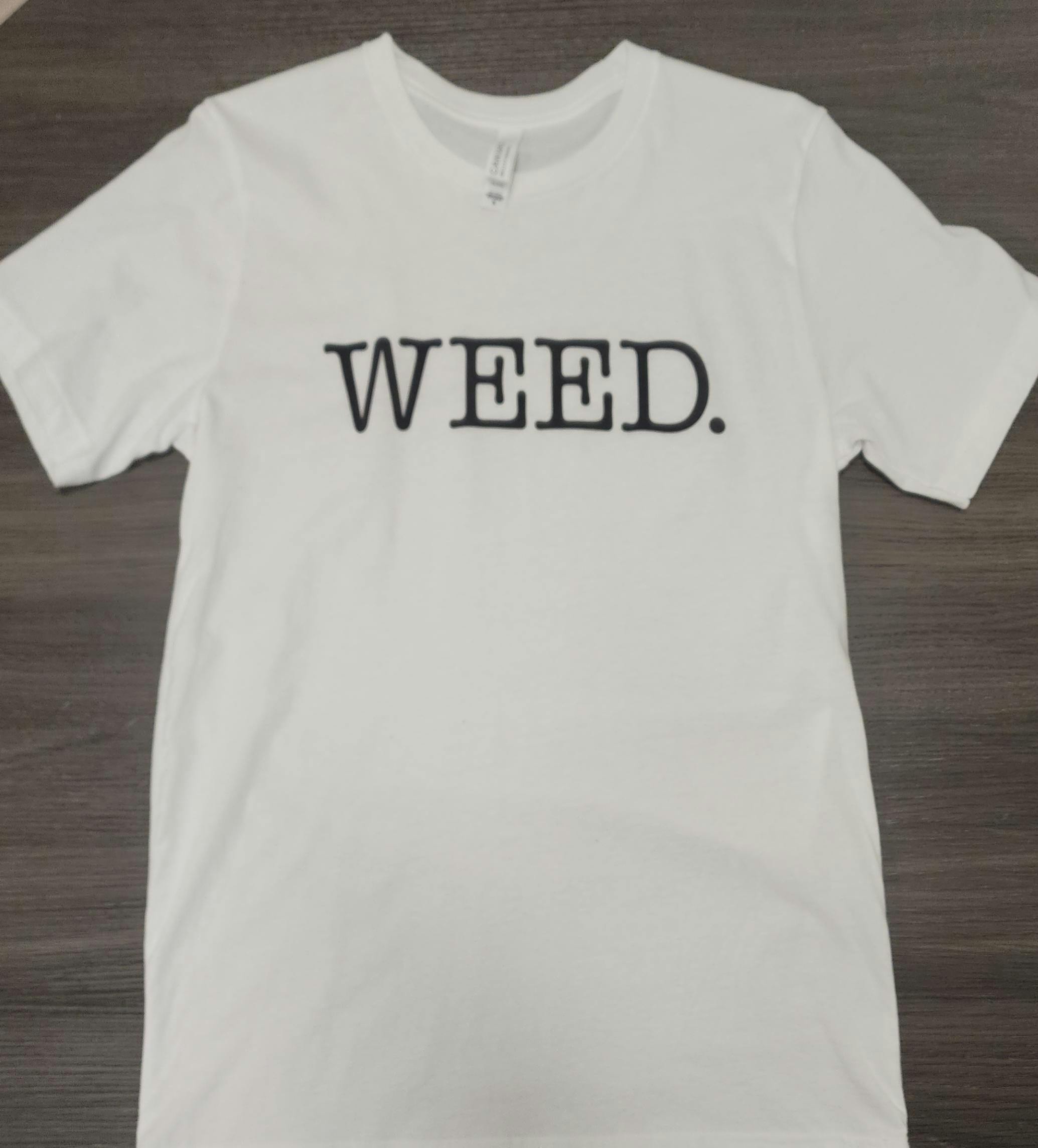 WEED. Tee White - 2XL | Apparel