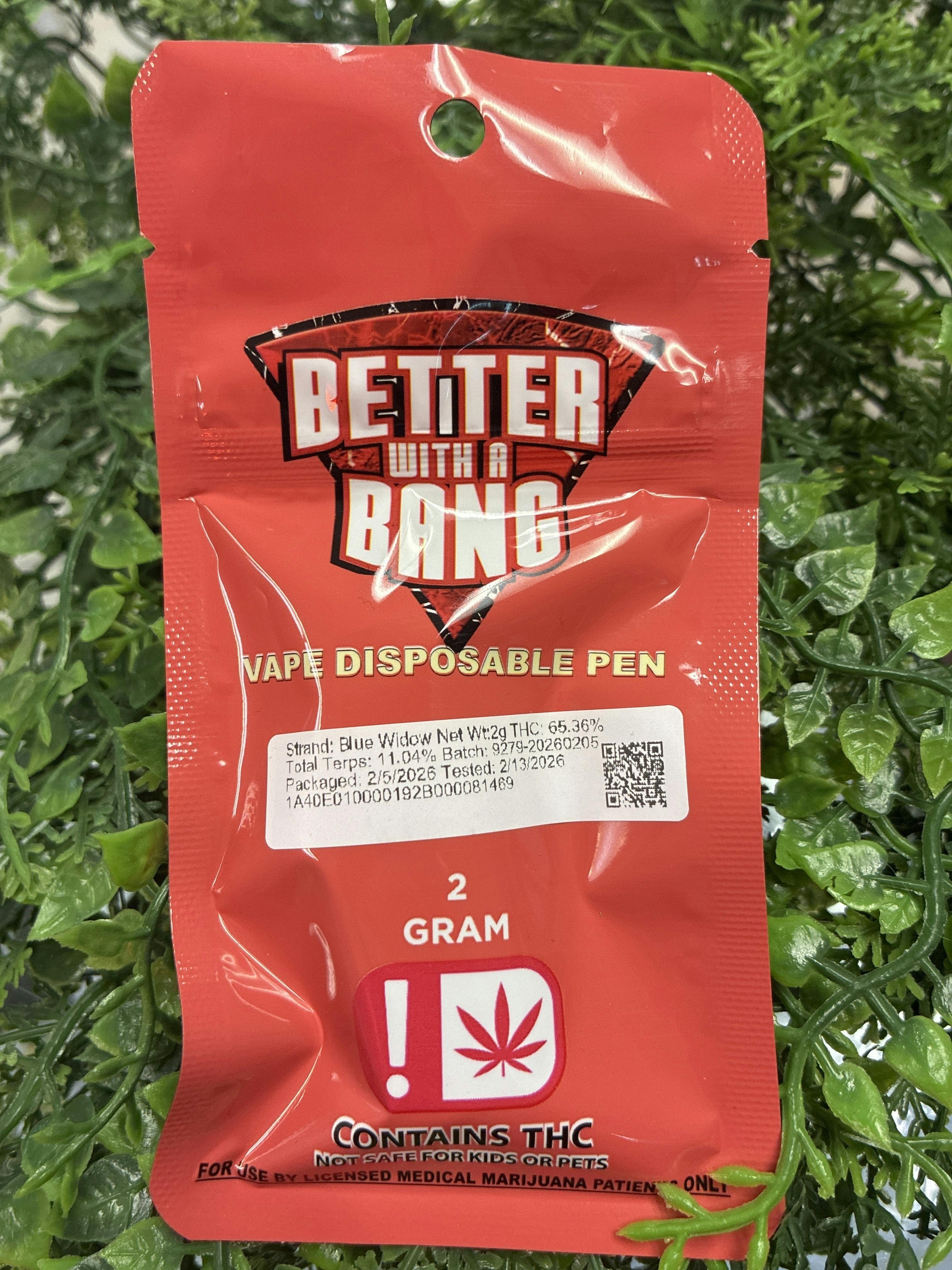 Blue Widow | Disposable | 2g