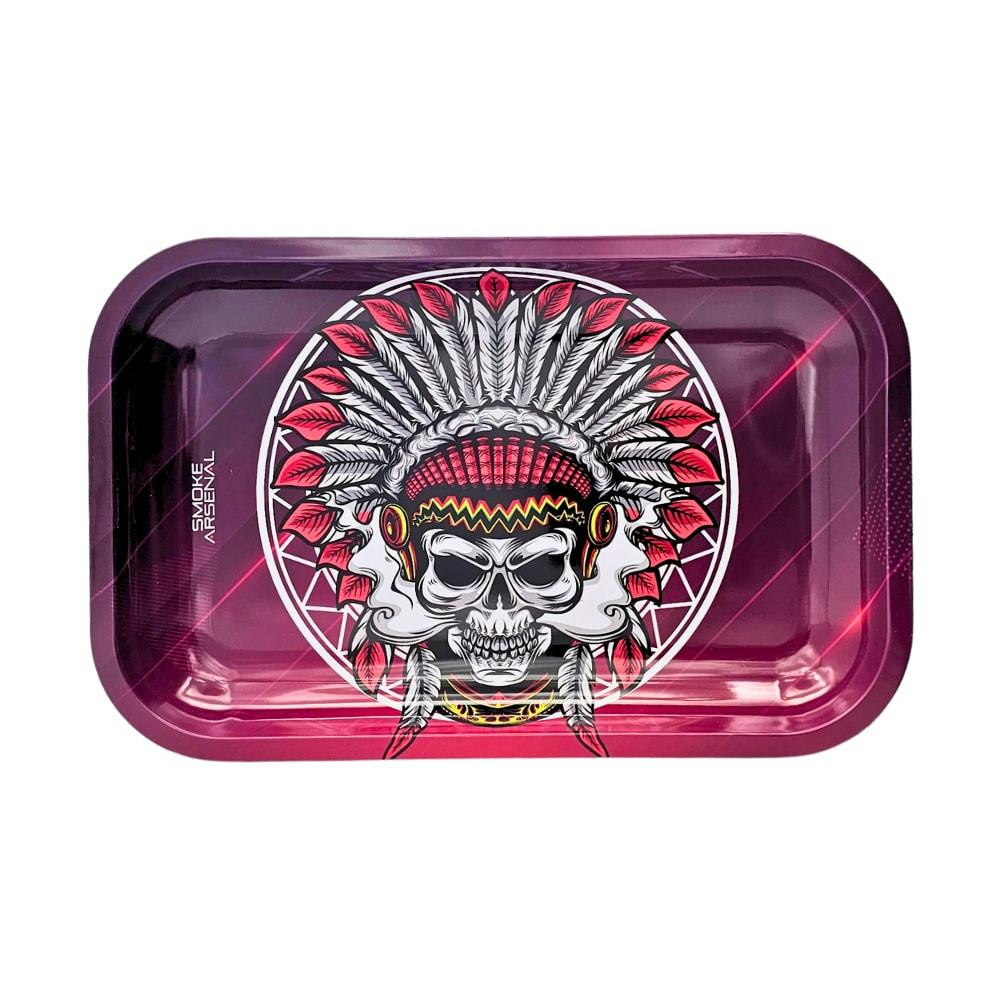Up In Smoke Metal Rolling Tray - Medium | Accessories