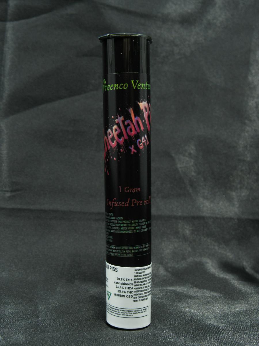 Cheetah Piss | Infused Joints | 1g cannabis product