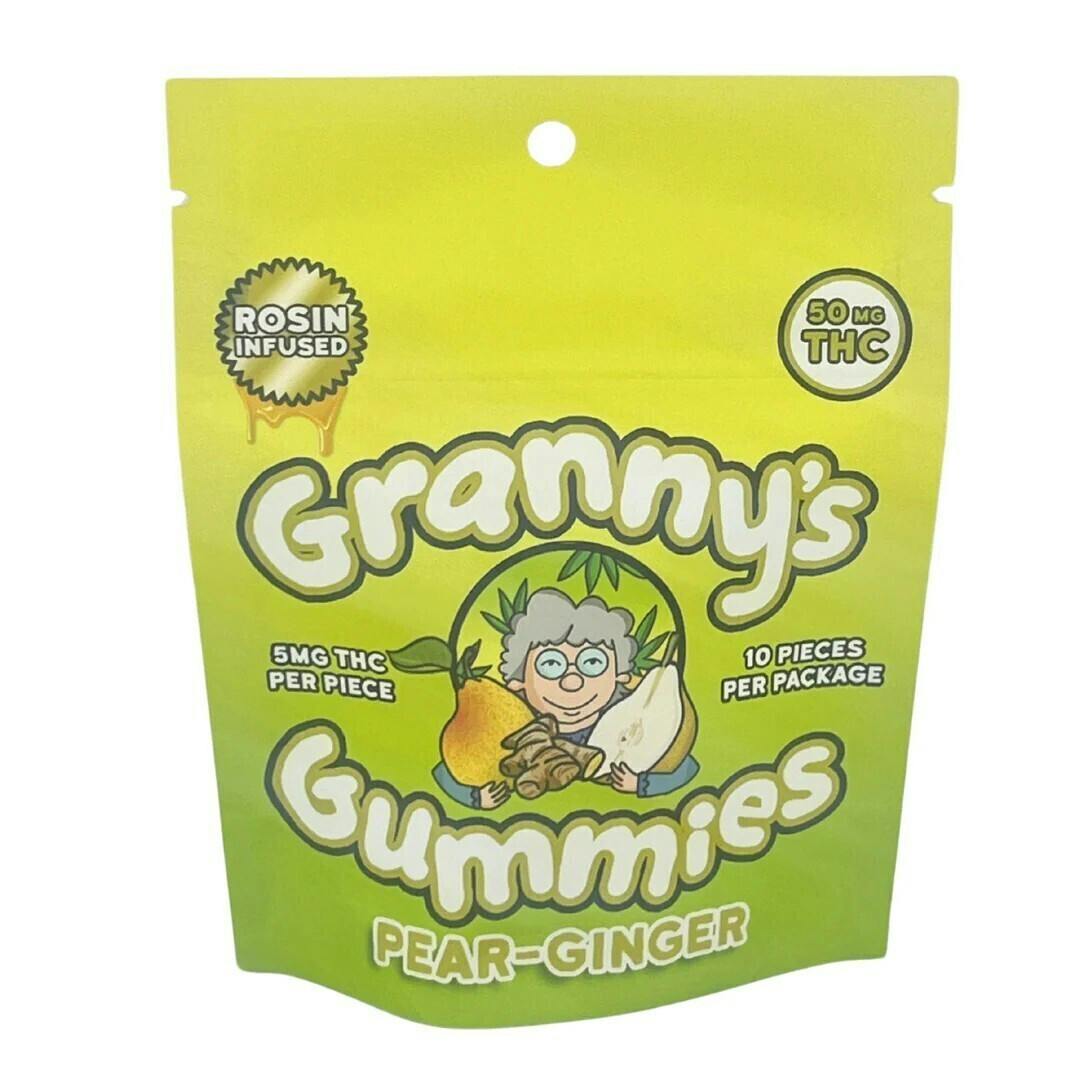 Pear Ginger Gummies | Gummies | 10pk | 5mg/ea