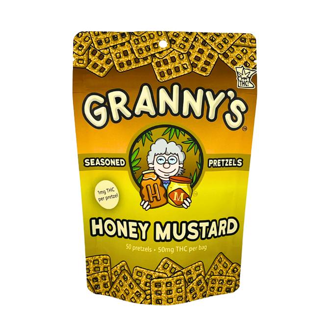 Honey Mustard Pretzels | 50pk | 1mg/ea at MN THC Co - Dundas