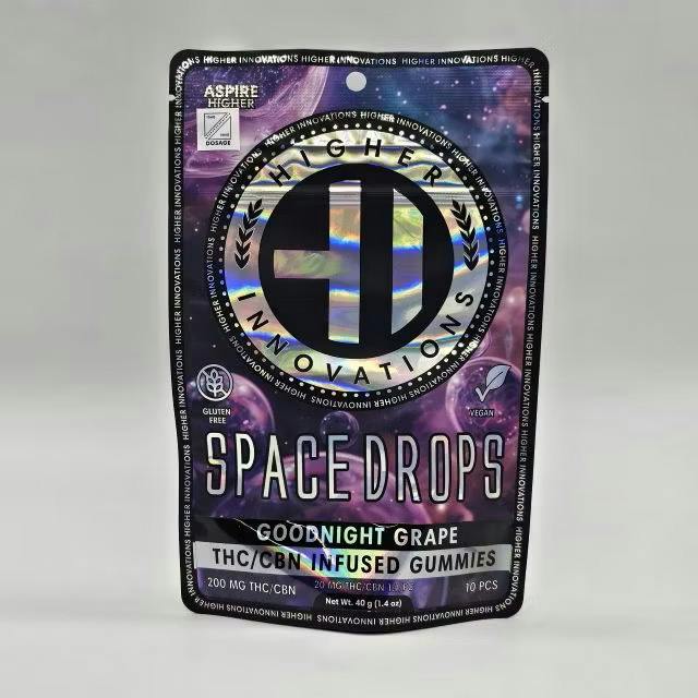 Goodnight Grape Space Drops | Gummies | 20pk | 100mg/ea