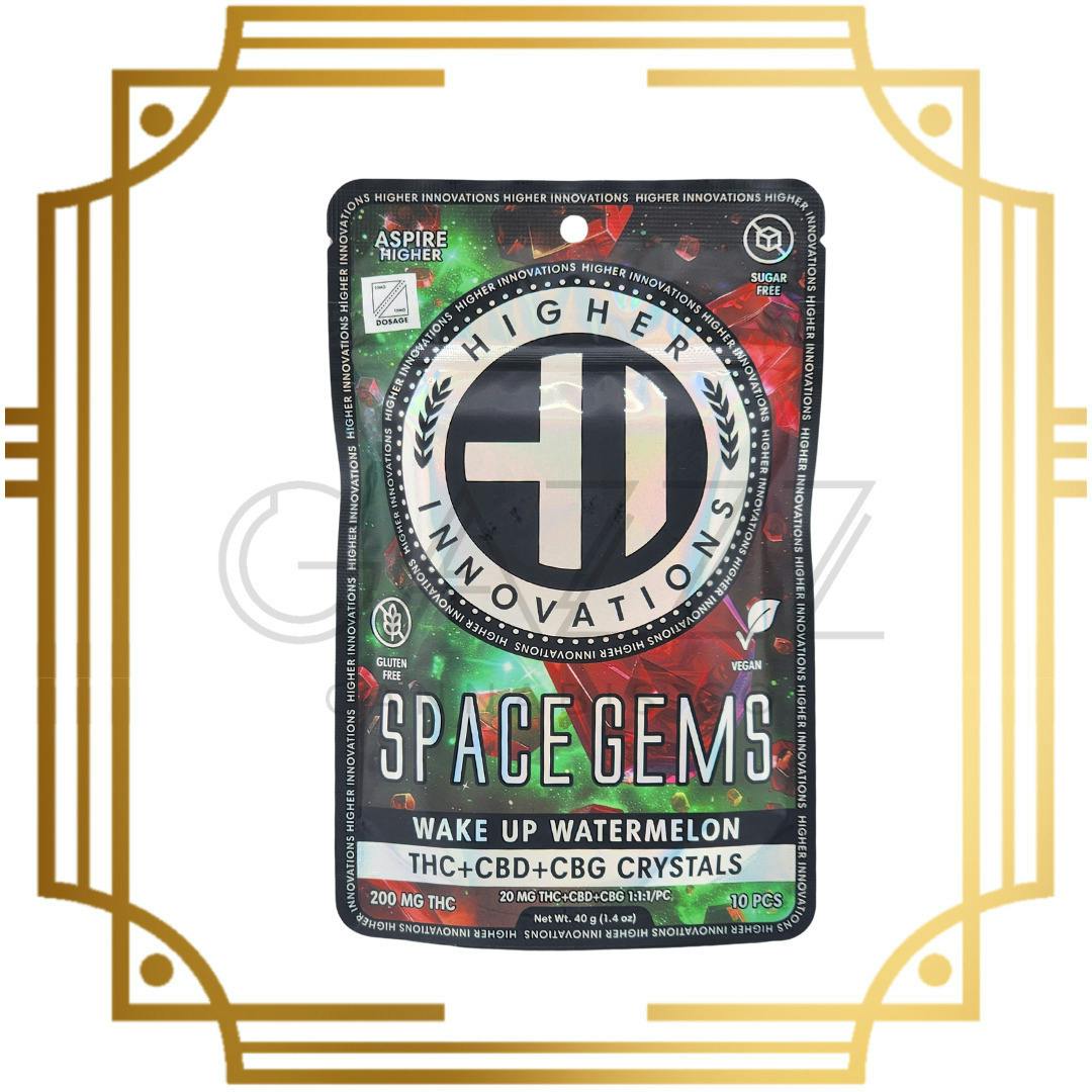 Wake Up Watermelon Space Gems | Gummies | 10pk | 20mg/ea