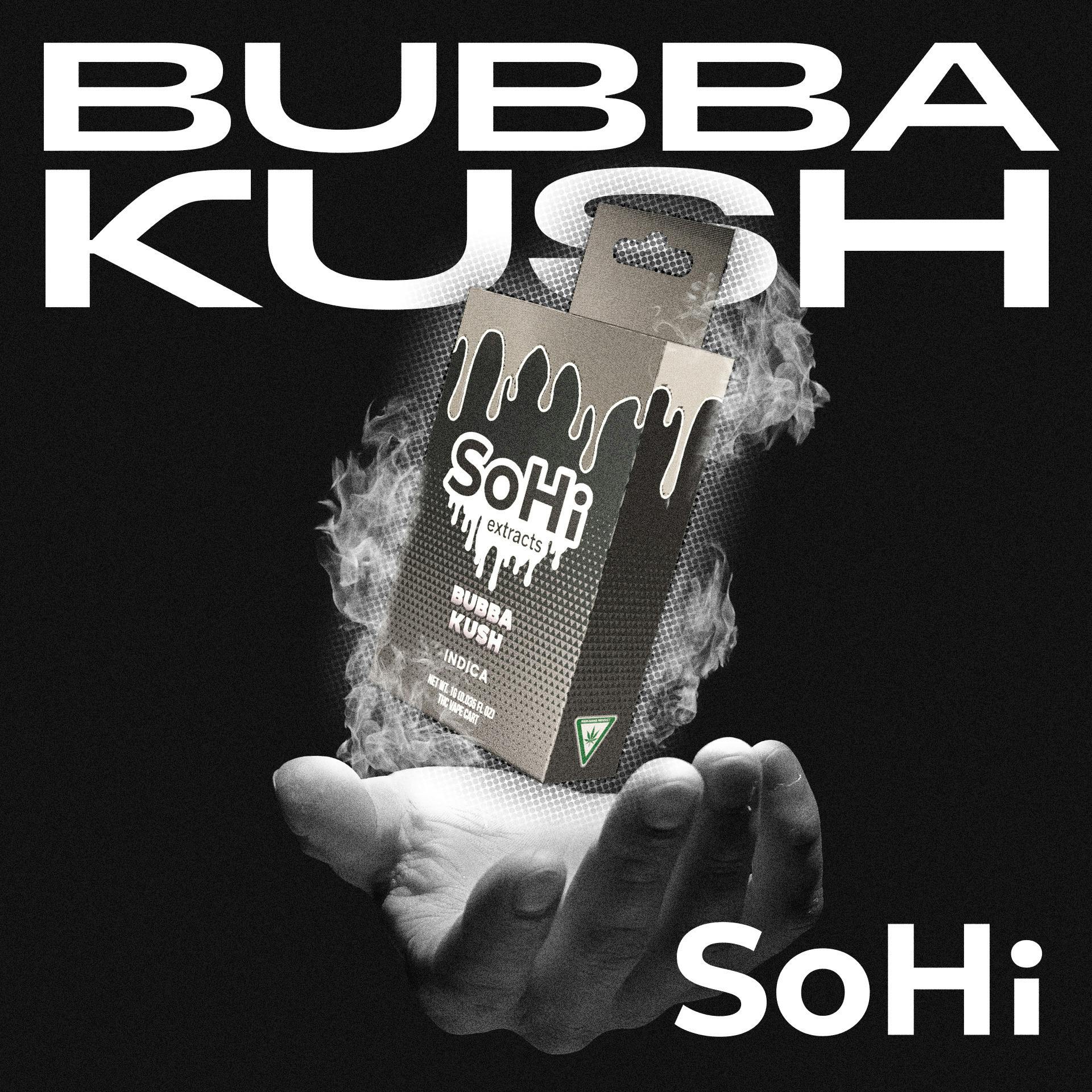 Bubba Kush | Cartridge | 1g at PUFF Cannabis Company - Oscoda