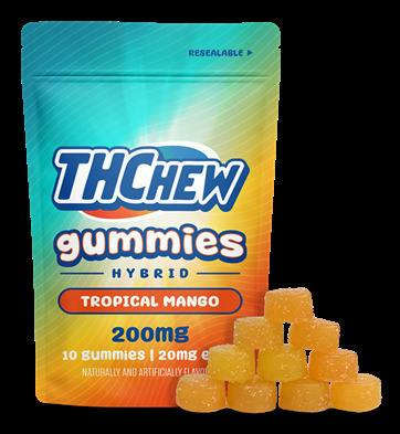 Tropical Mango Gummies | Gummies | 10pk | 20mg/ea