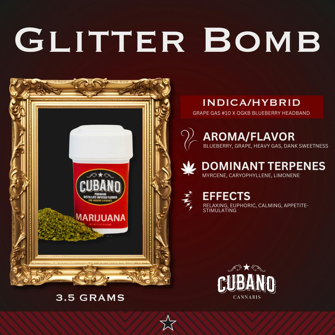 Glitter Bomb | Infused Flower | 3.5g