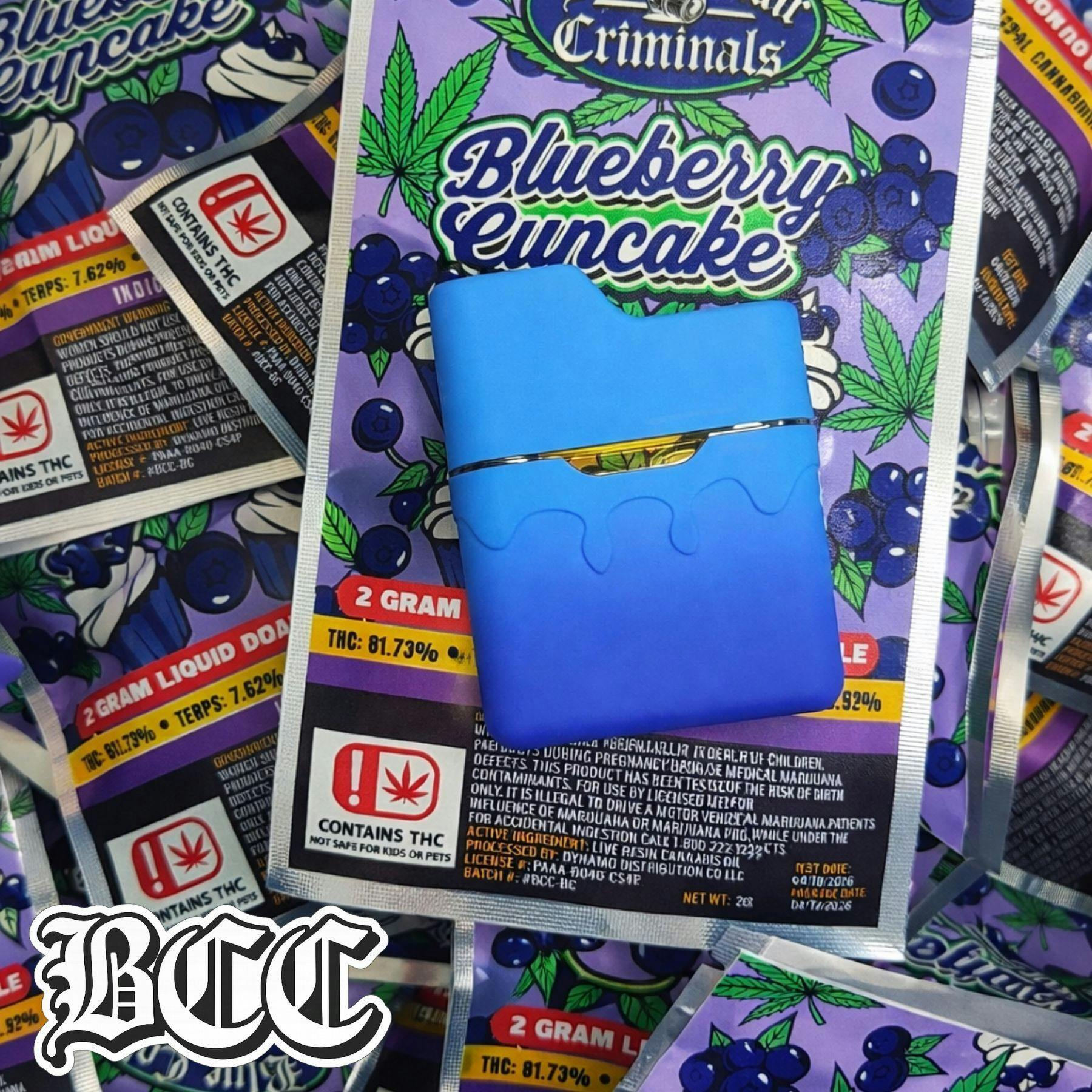 Blueberry Cupcake | Disposable | 2g