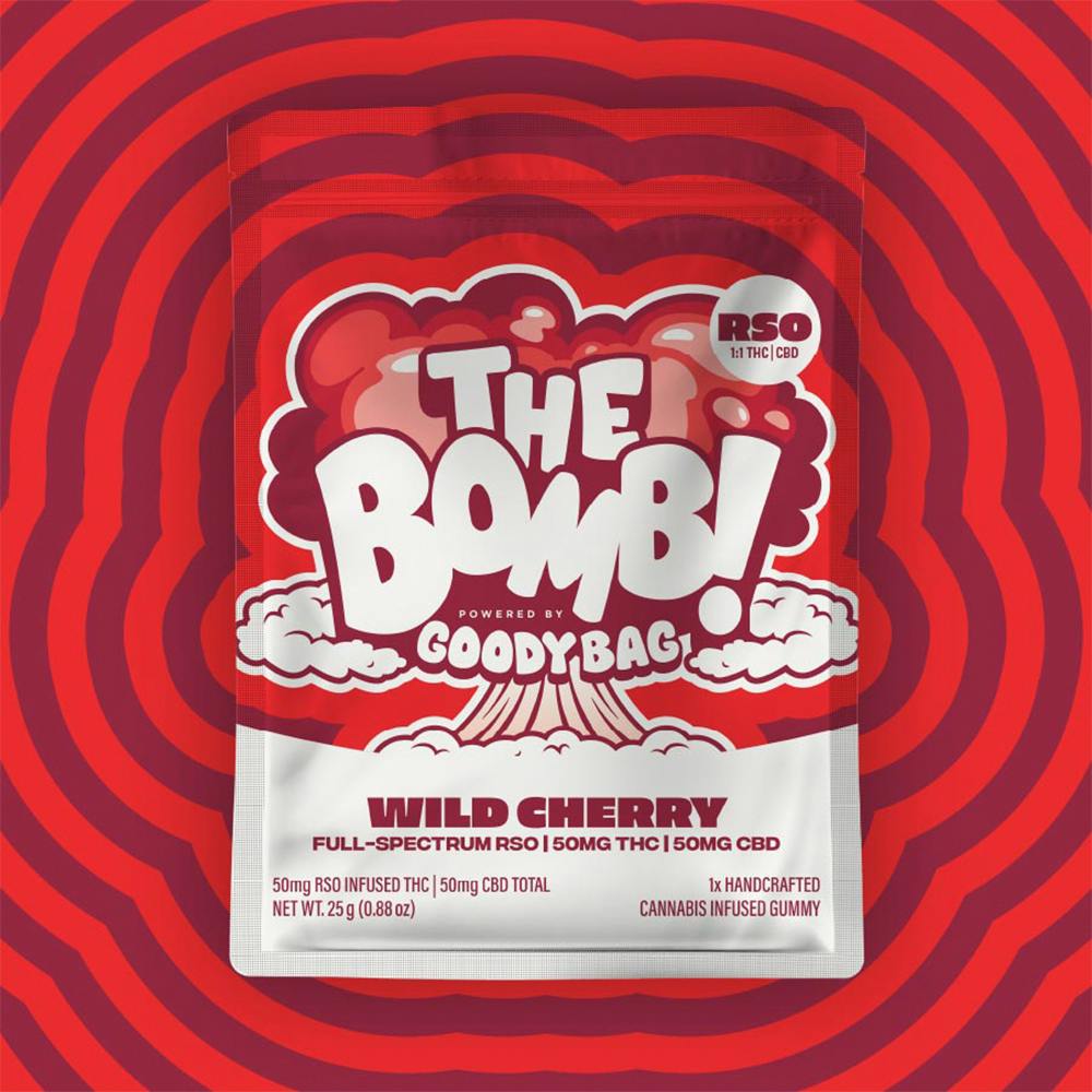 Wild Cherry [1pk] (50mg CBD/50mg THC) | Gummies | 50mg/ea at NOBO