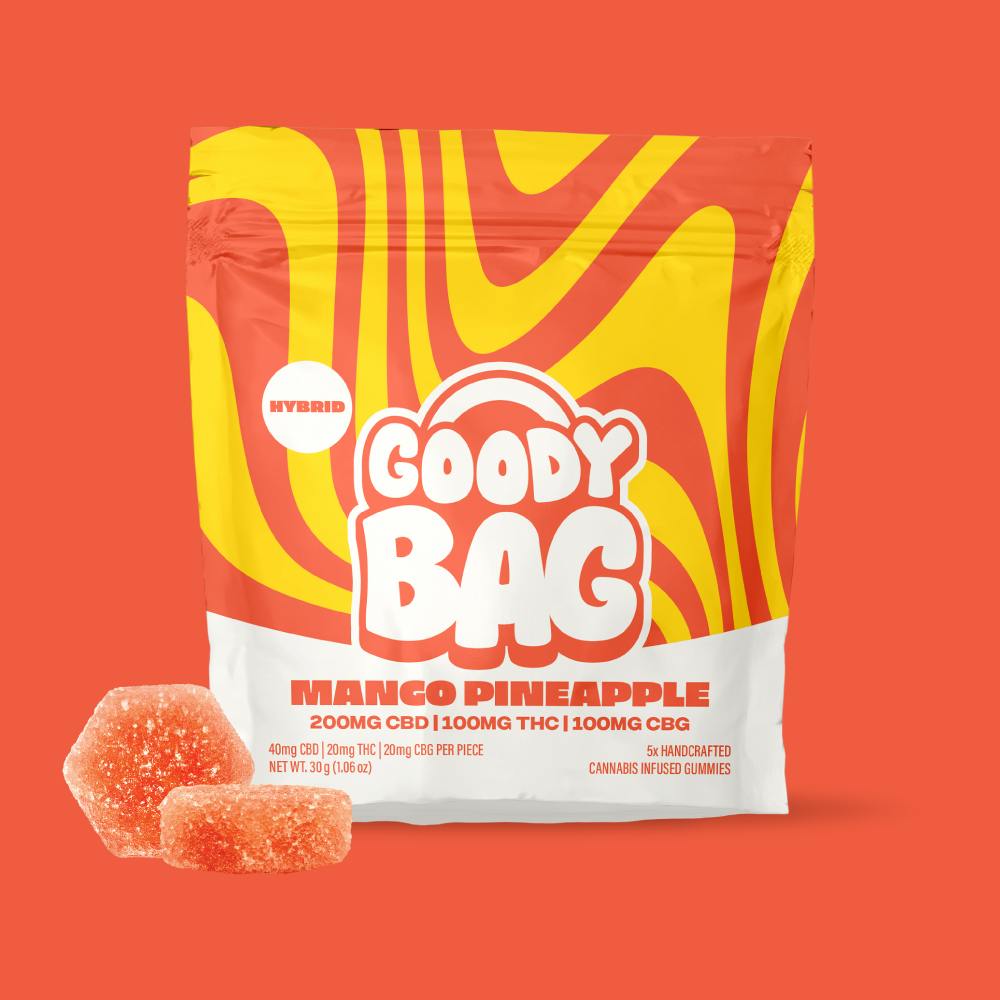 Mango Pineapple Gummies | Gummies | 5pk | 20mg/ea