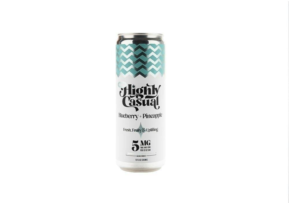 Blueberry Pineapple | Carbonated | 5mg | 355ml