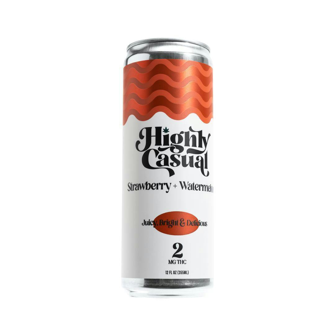 Strawberry Watermelon | Carbonated | 2mg | 355ml at Midnight Green