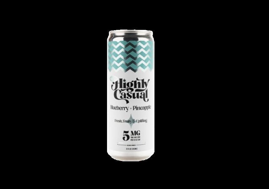 Blueberry Pineapple | Carbonated | 5mg | 12fl oz at Flora