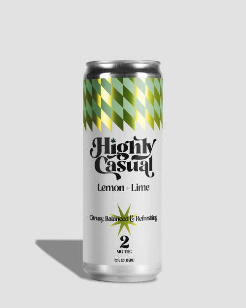 Lemon Lime | Non-carbonated | 2mg | 12fl oz at FIVE BUDS CANNABIS COMPANY