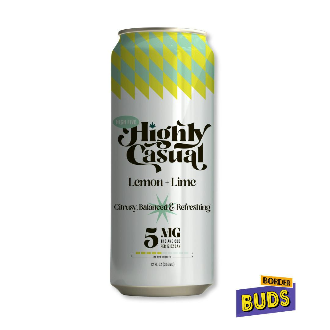 Lemon Lime | Carbonated | 5mg | 355ml