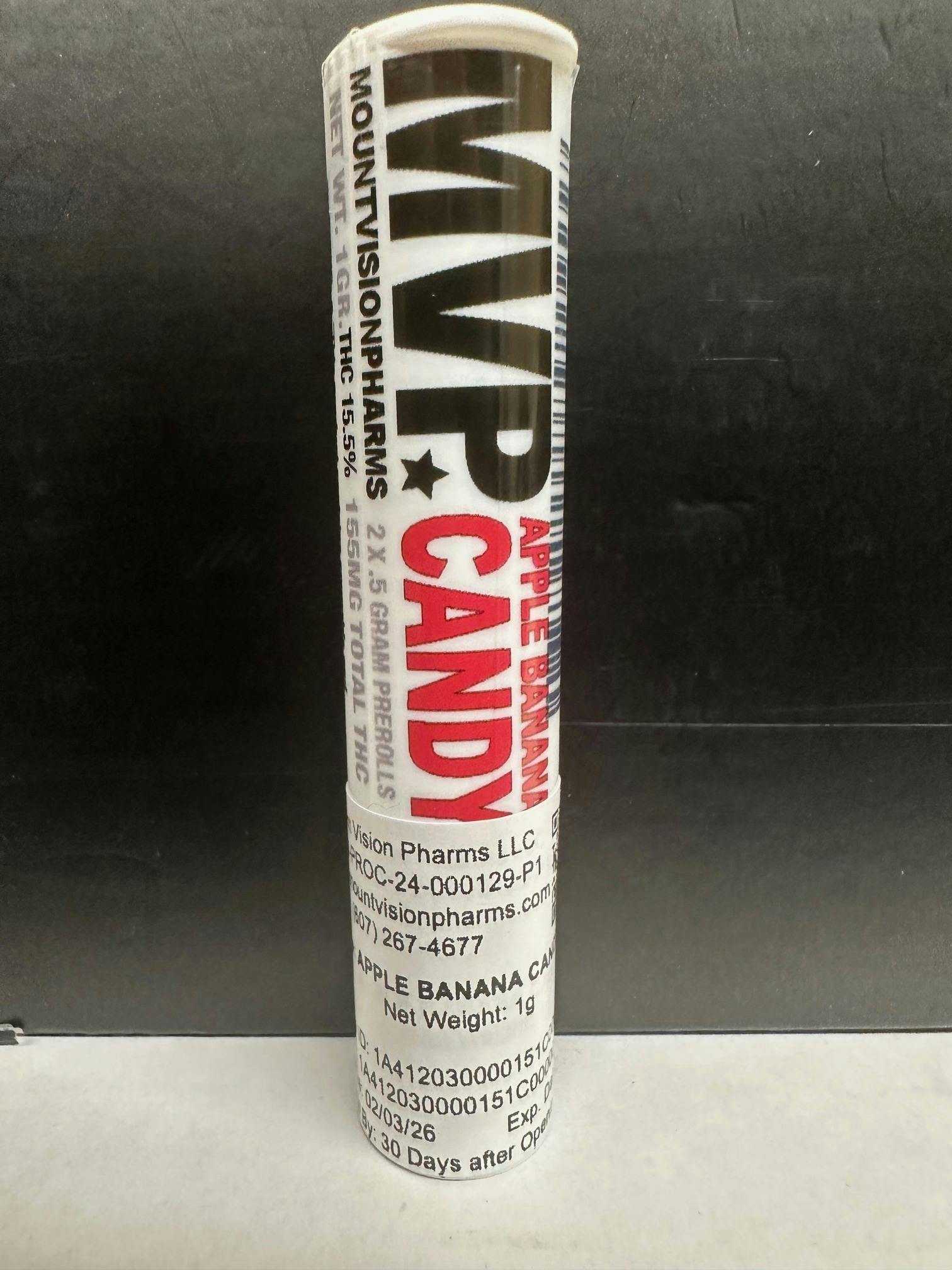 Apple Banana Candy | Joints | 0.5g | 2pk at DOSHA