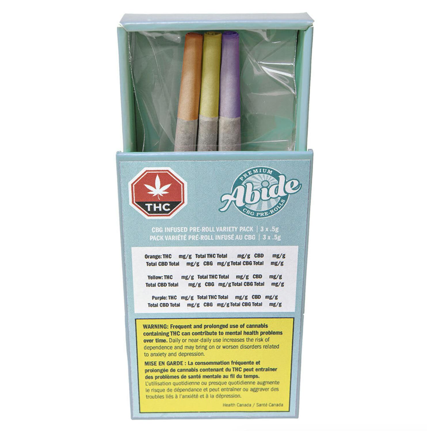 CBG Variety Pack | Infused Minis | 0.5g each | 3pk