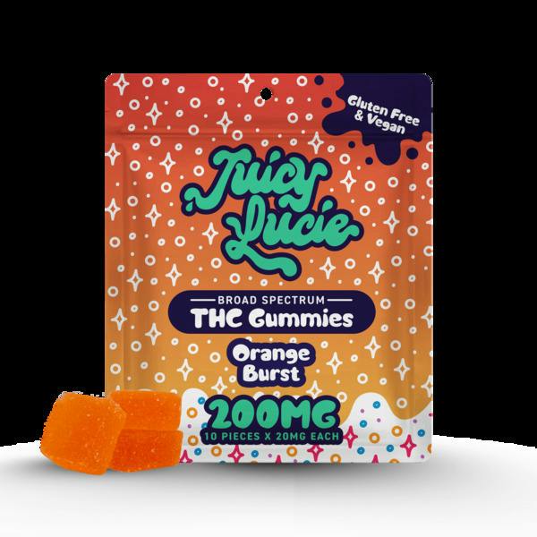 Orange Burst | Gummies | 10pk | 200mg/ea