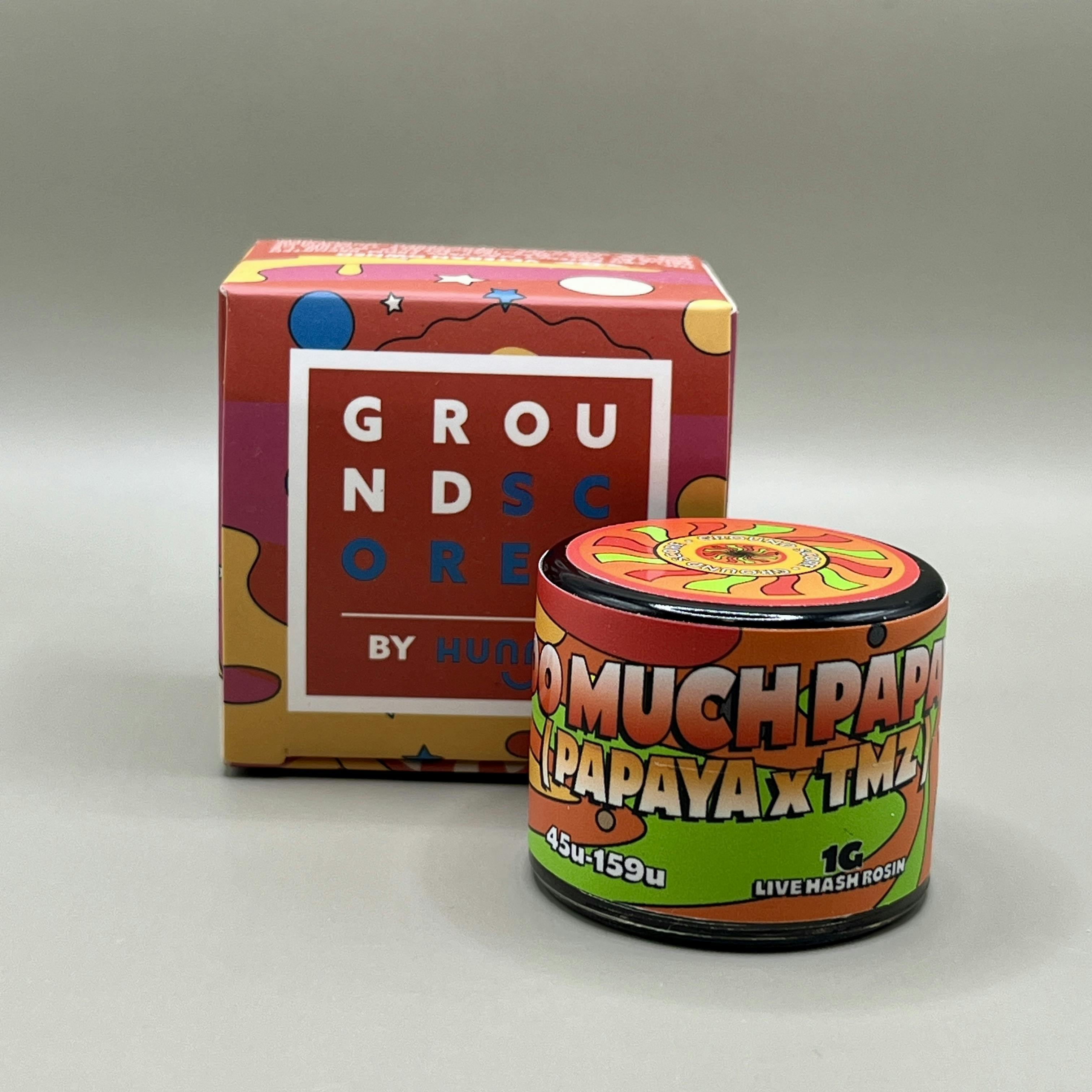 Too Much Papaya | Solventless | Rosin | 1g