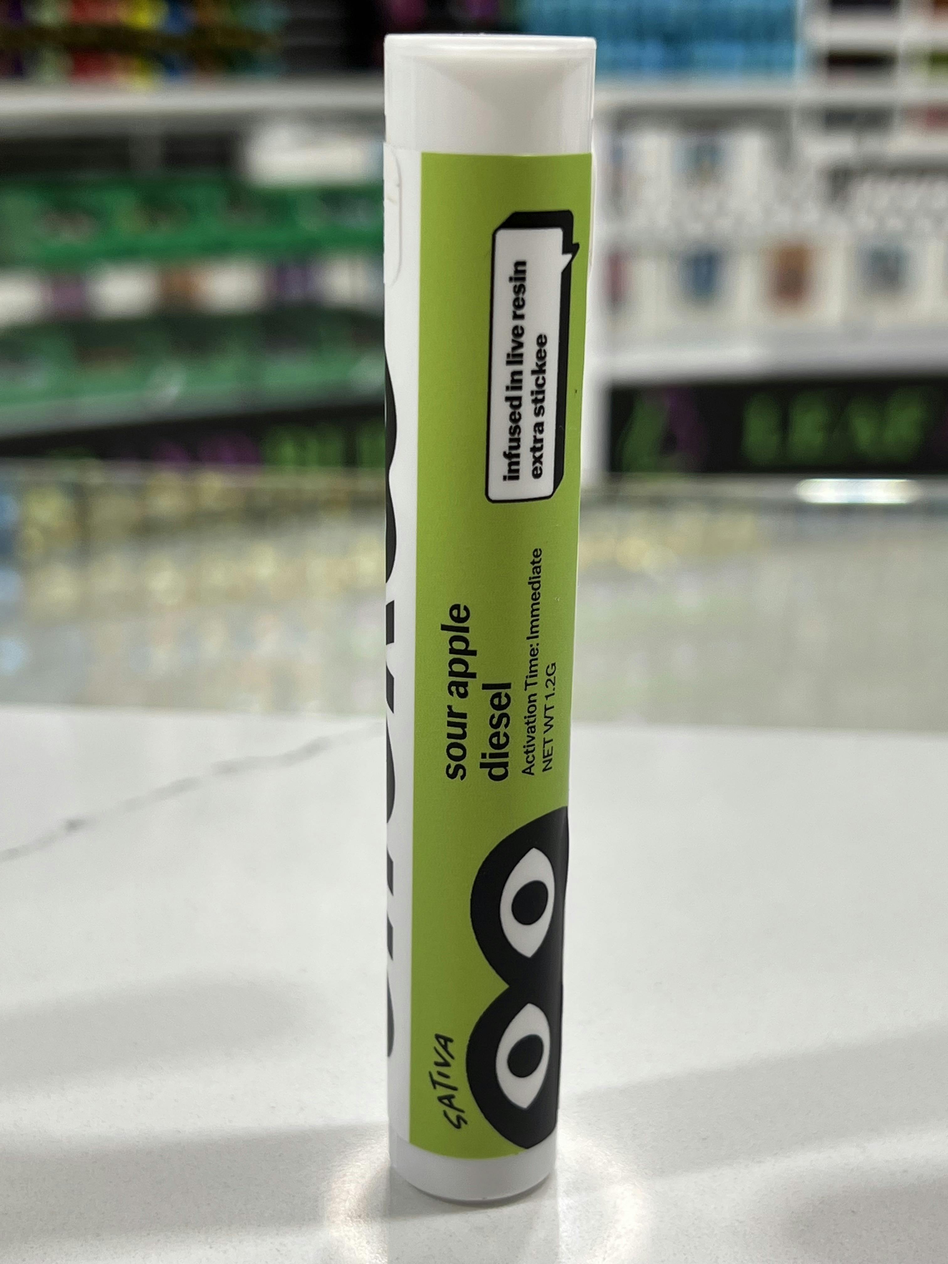Sour Apple Diesel | Infused Joints | 1.2g