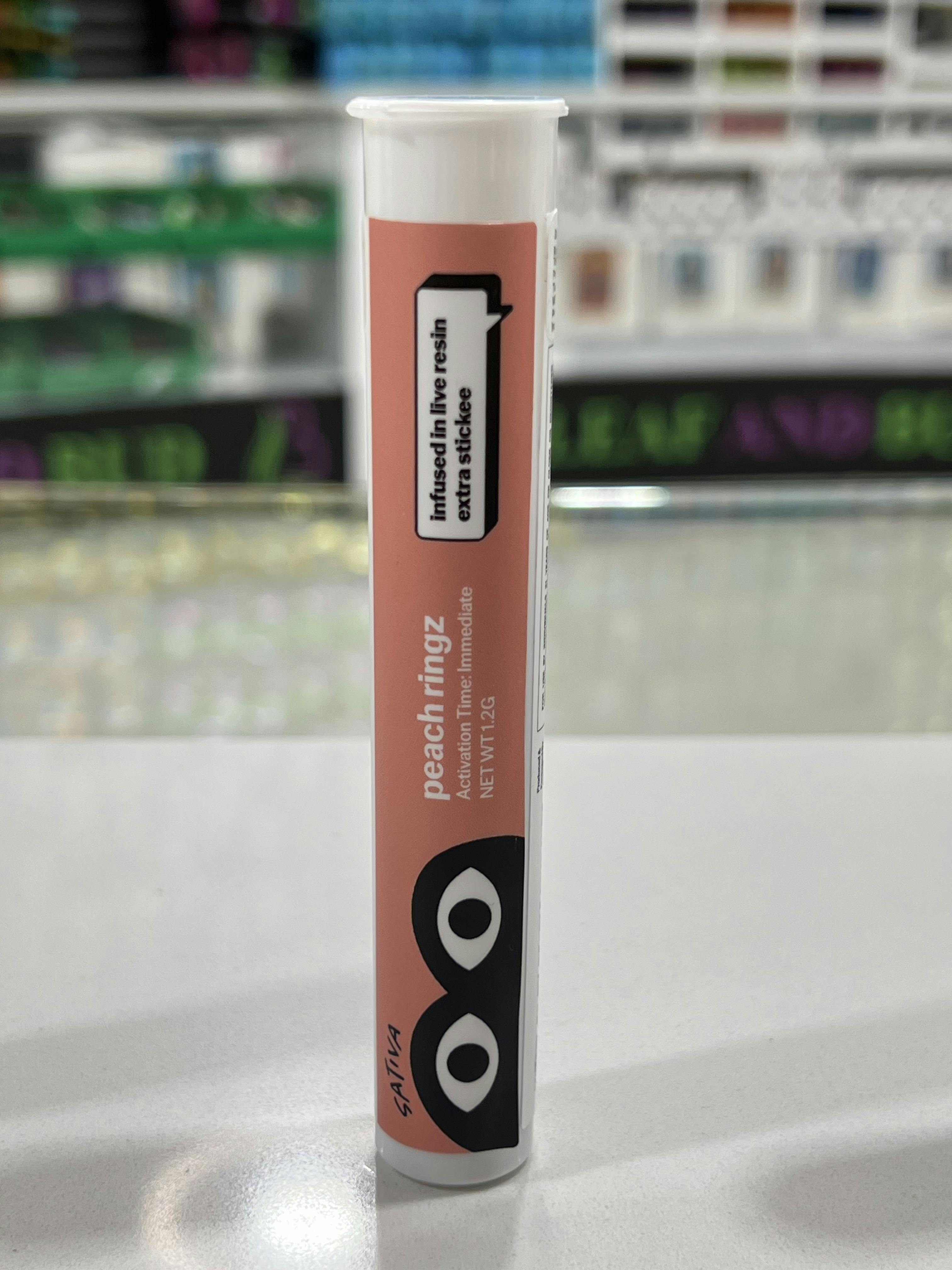 Peach Ringz | Infused Joints | 1.2g