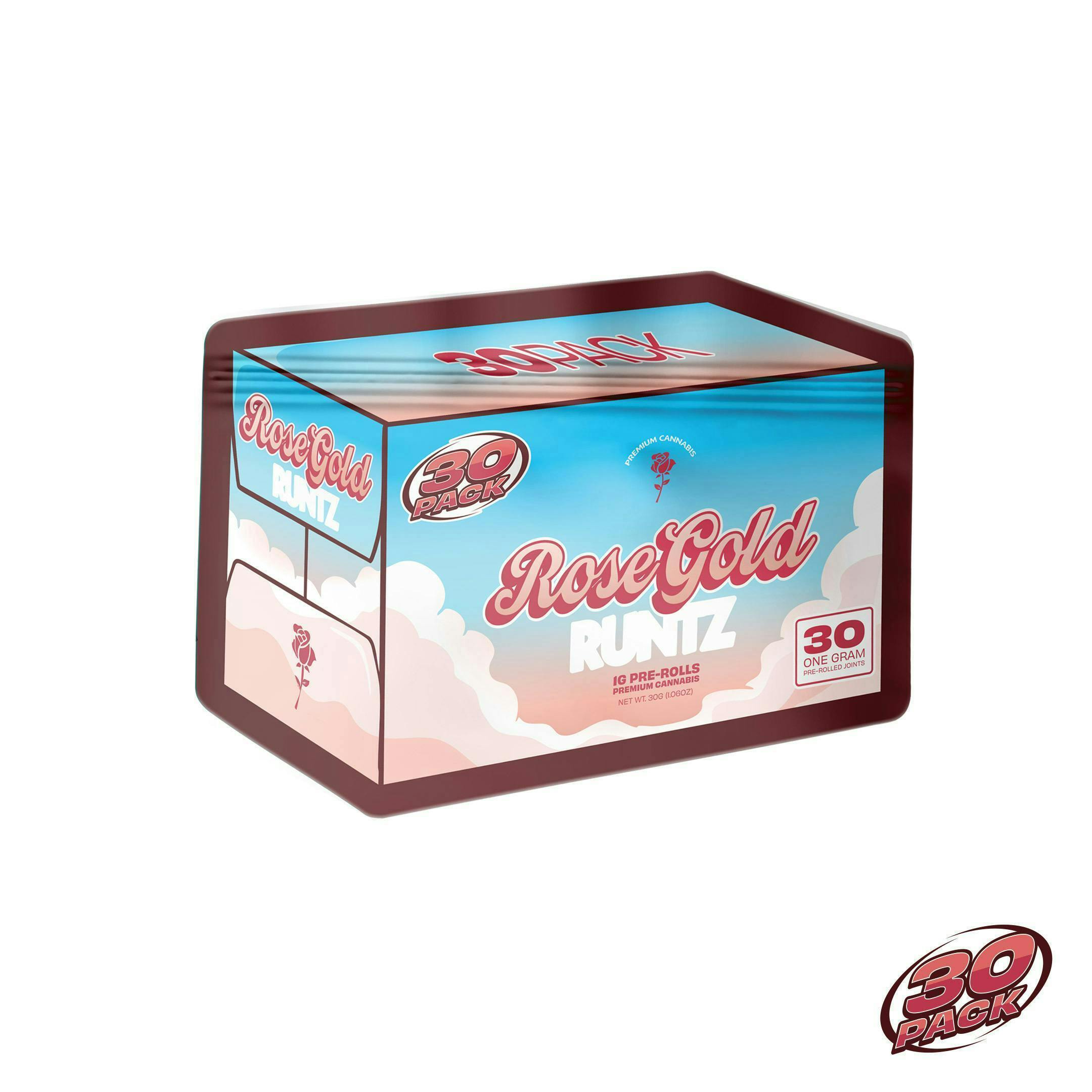 Rose Gold Runtz | Joints | 1g each | 30pk