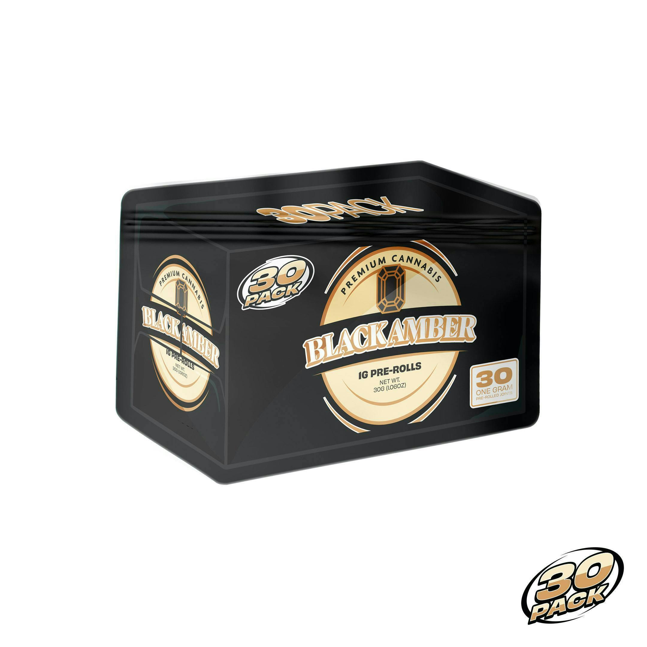 Black Amber | Joints | 1g each | 30pk