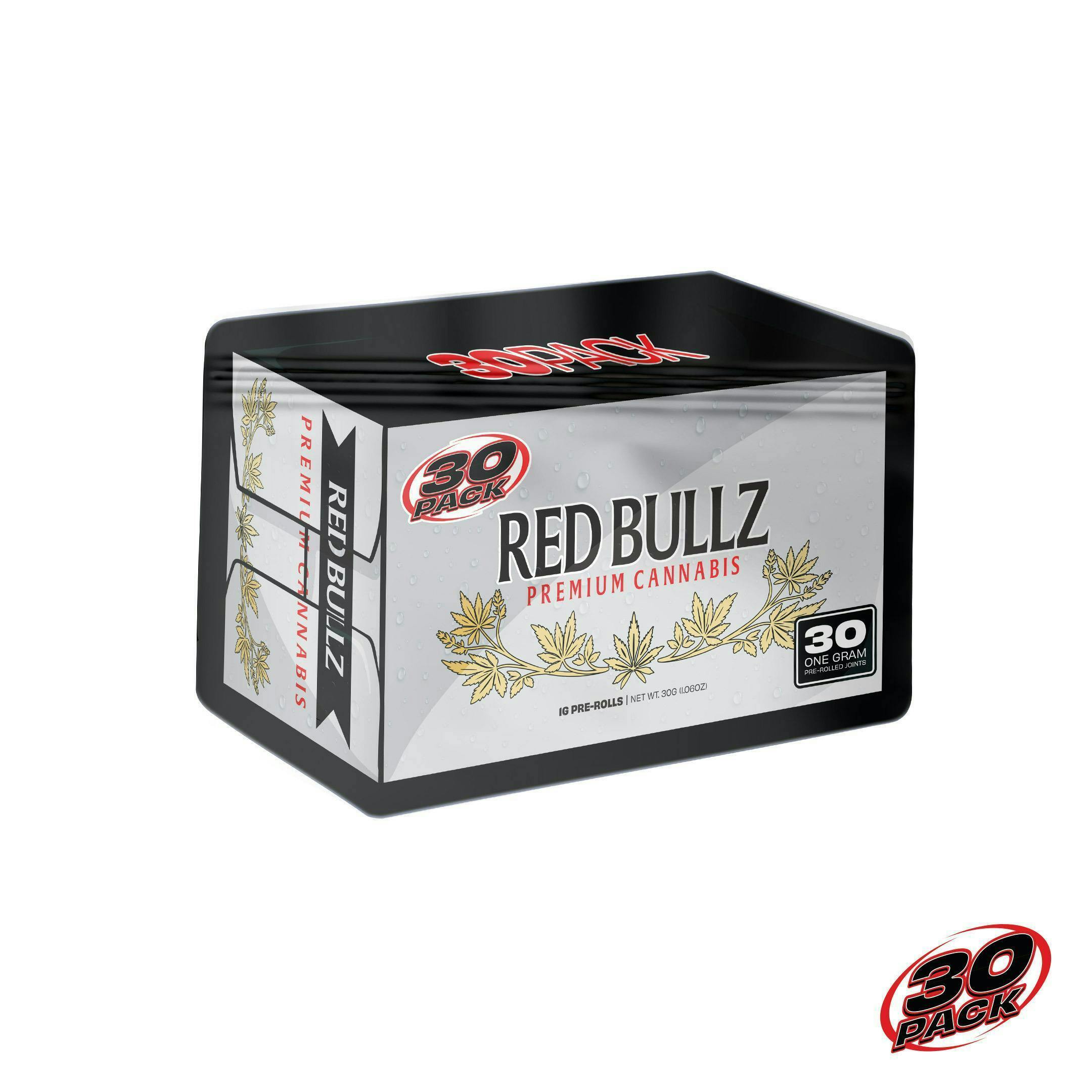 Redbullz | Joints | 1g each | 30pk
