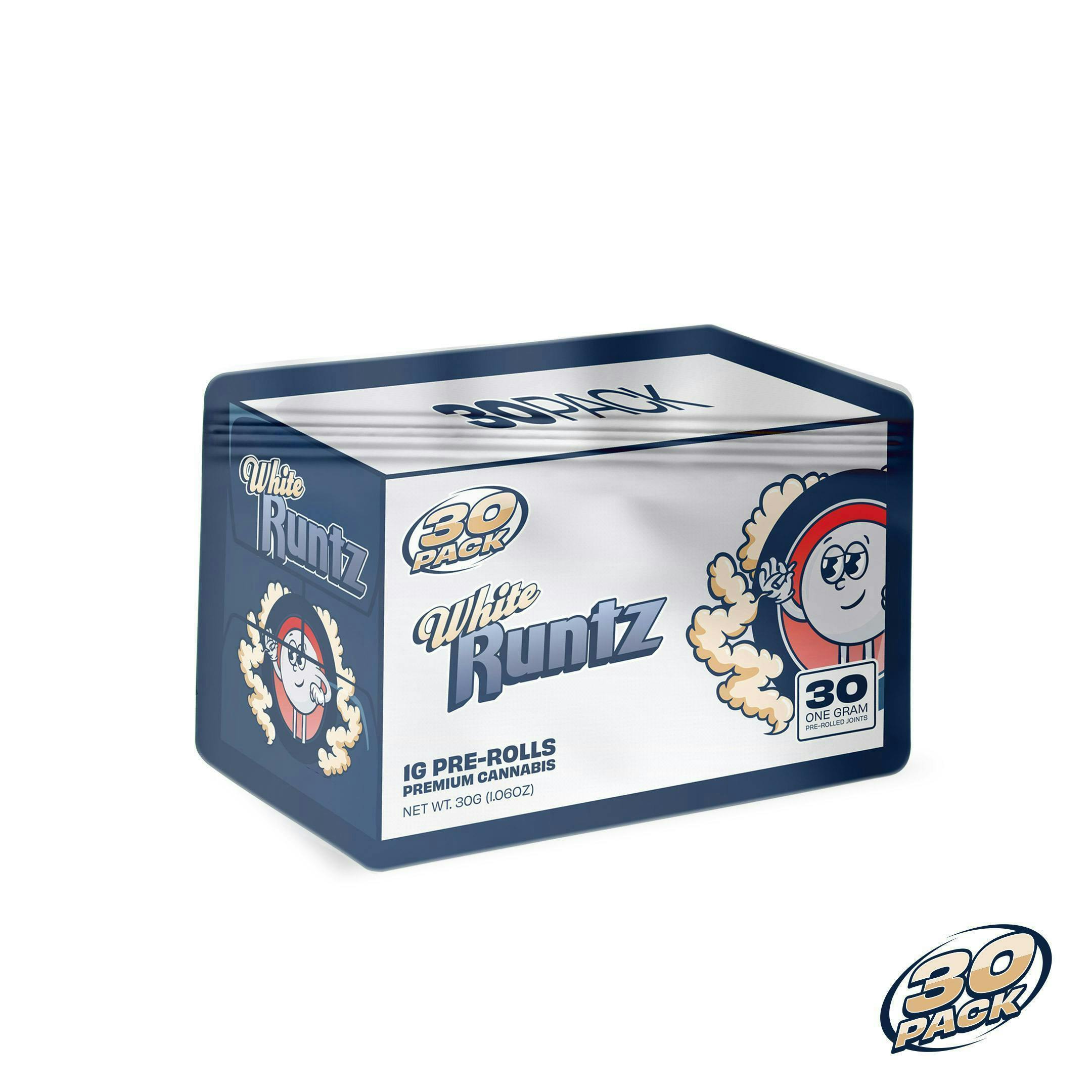 White Runtz | Joints | 1g each | 30pk