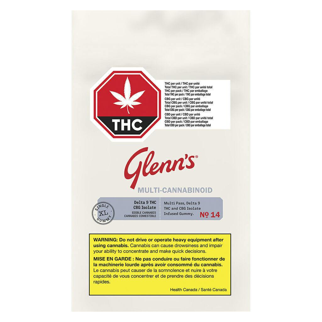 No.14 Multi Cannabinoid Green Apple | Gummies | 10mg/ea