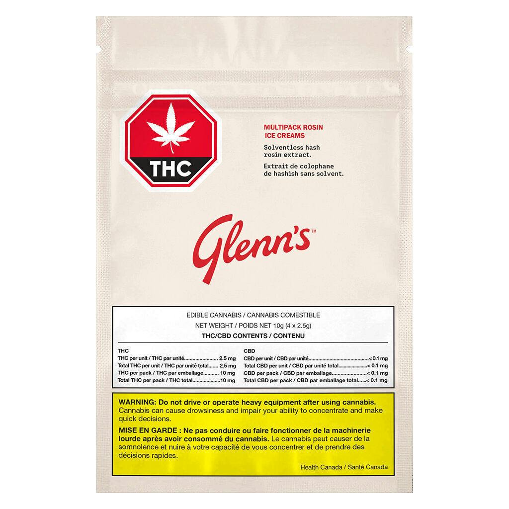 Multipack Rosin Ice Cream Flavours | Gummies | 4pk | 2.5mg/ea