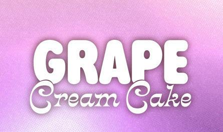 Grape Cream Cake | 1g