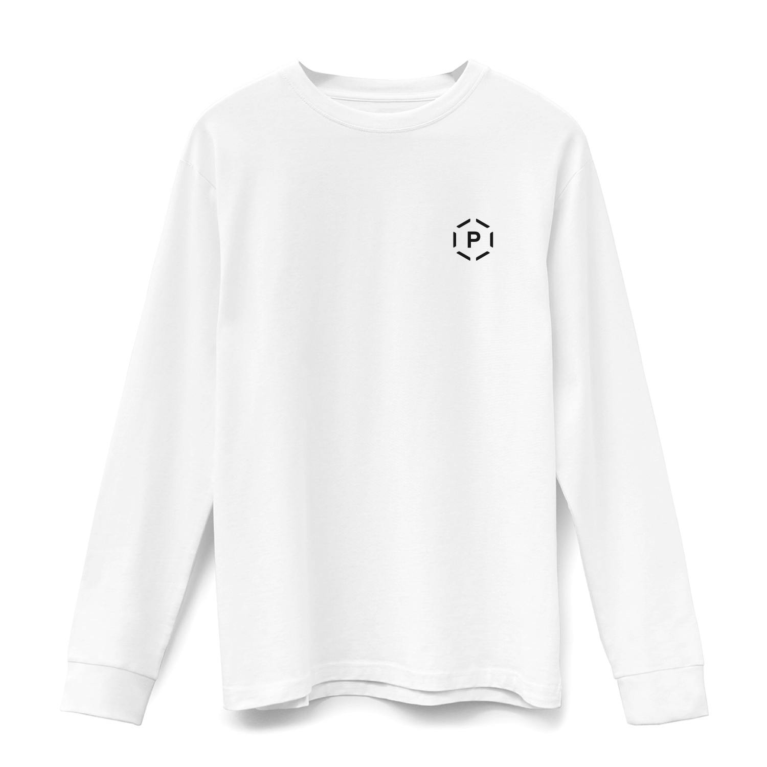 Long Sleeve: White - Large | Apparel